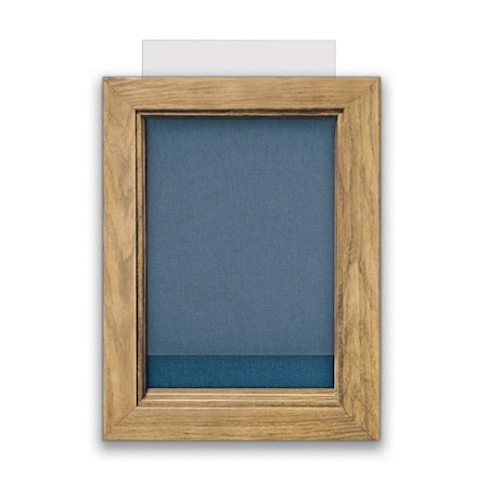 United Visual Products Indoor Enclosed Combo Board, 72"x36", Black Frame/Grey & Rubber UVCB7236B-GREY-RUBBER